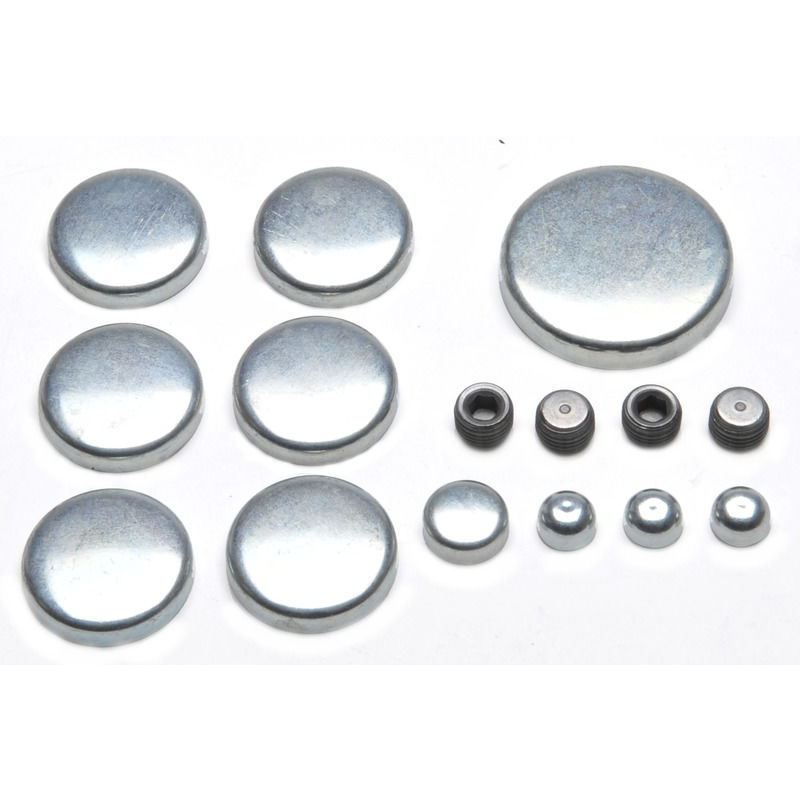 Engine Block Freeze Plug Kit 6573 Mustang 8 cyl 15 pcs John's
